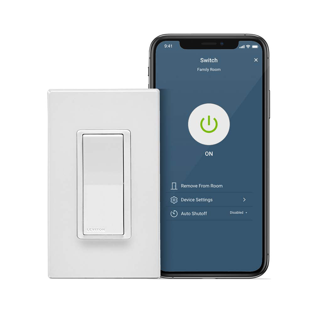 Leviton Decora Smart Switch, Wi-Fi 2e génération - Meilleurs commutateurs intelligents pour un couplage transparent avec Alexa (Avis) - grandgoldman.com