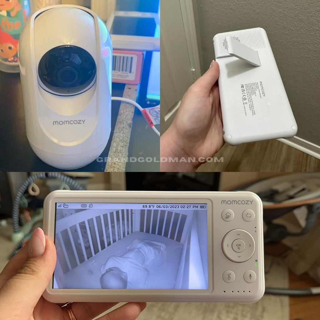 MOMCOZY Video Baby Monitor - Best baby monitor without wifi -   GRANDGOLDMAN.COM