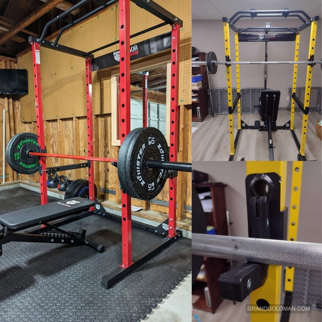 MAJOR LUTIE FITNESS Raptor F16: Best Power Cage With LAT Pulldown - Best Power Racks For Home Gym Reviews  - GRANDGOLDMAN.COM