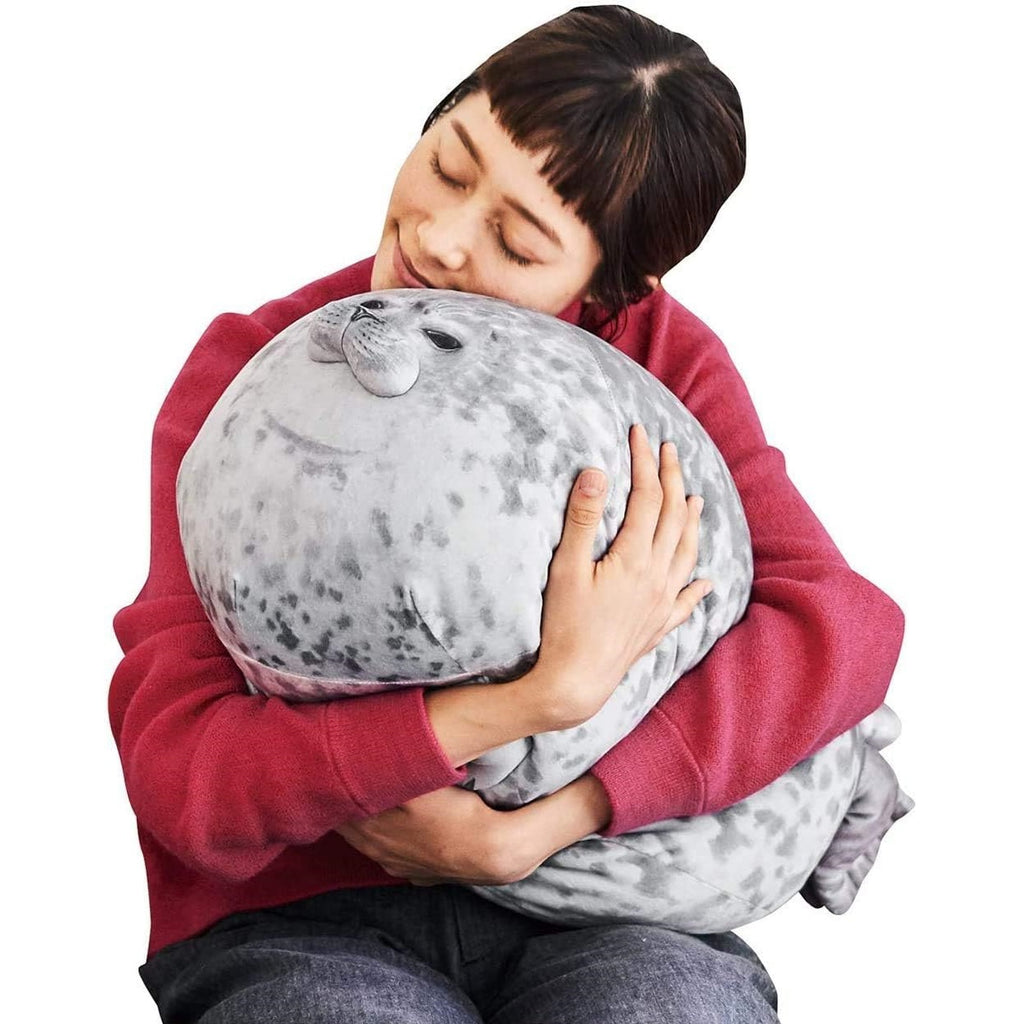 MerryXD Chubby Blob Seal Pillow,Stuffed Cotton Plush Animal - Best weird gift ideas and stuff on amazon - weird gift website weird gift cards weird gift for friend - grandgoldman.com