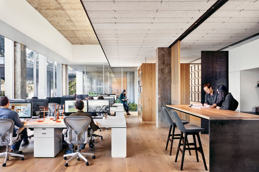 Modern office wood