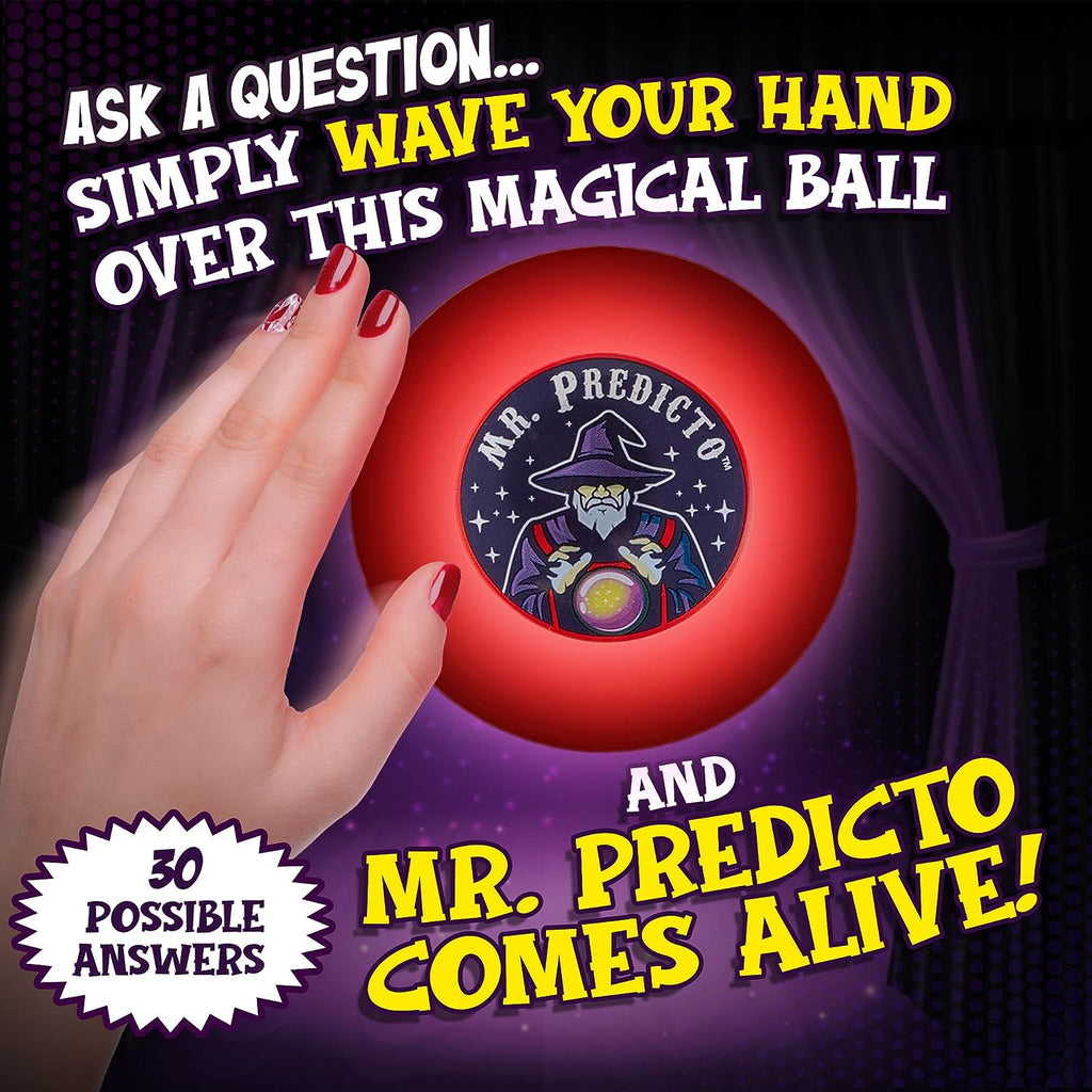 Mr. Predicto Fortune Teller Crystal Ball  - Best weird gift ideas and stuff on amazon - weird gift website weird gift cards weird gift for friend - grandgoldman.com