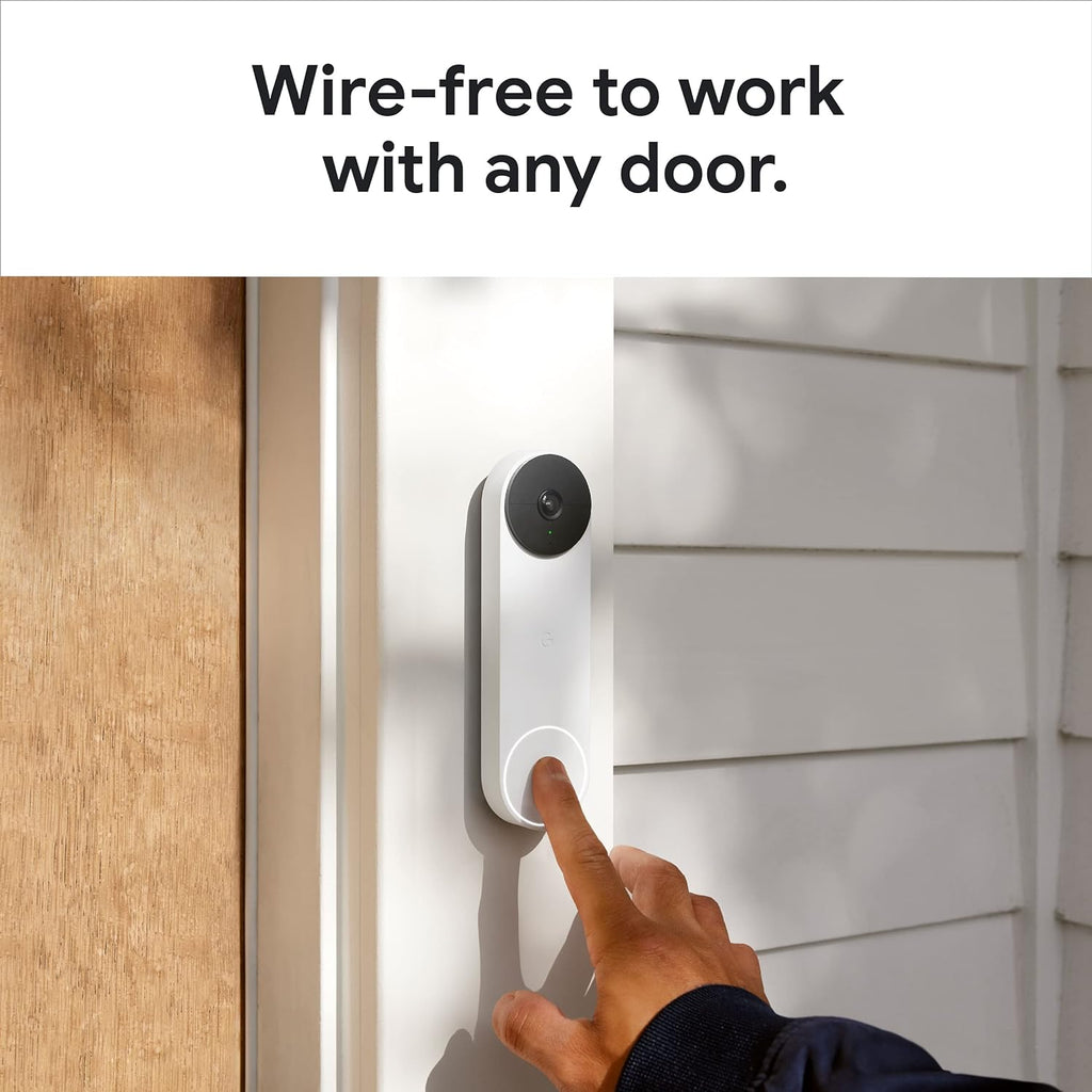 Google Nest Doorbell (Wired, 2nd Gen) - Video Doorbell Security Camera,720p - Snow - Video Doorbell Cameras Comprehensive Guide, benefits & best brands / grandgoldman.com