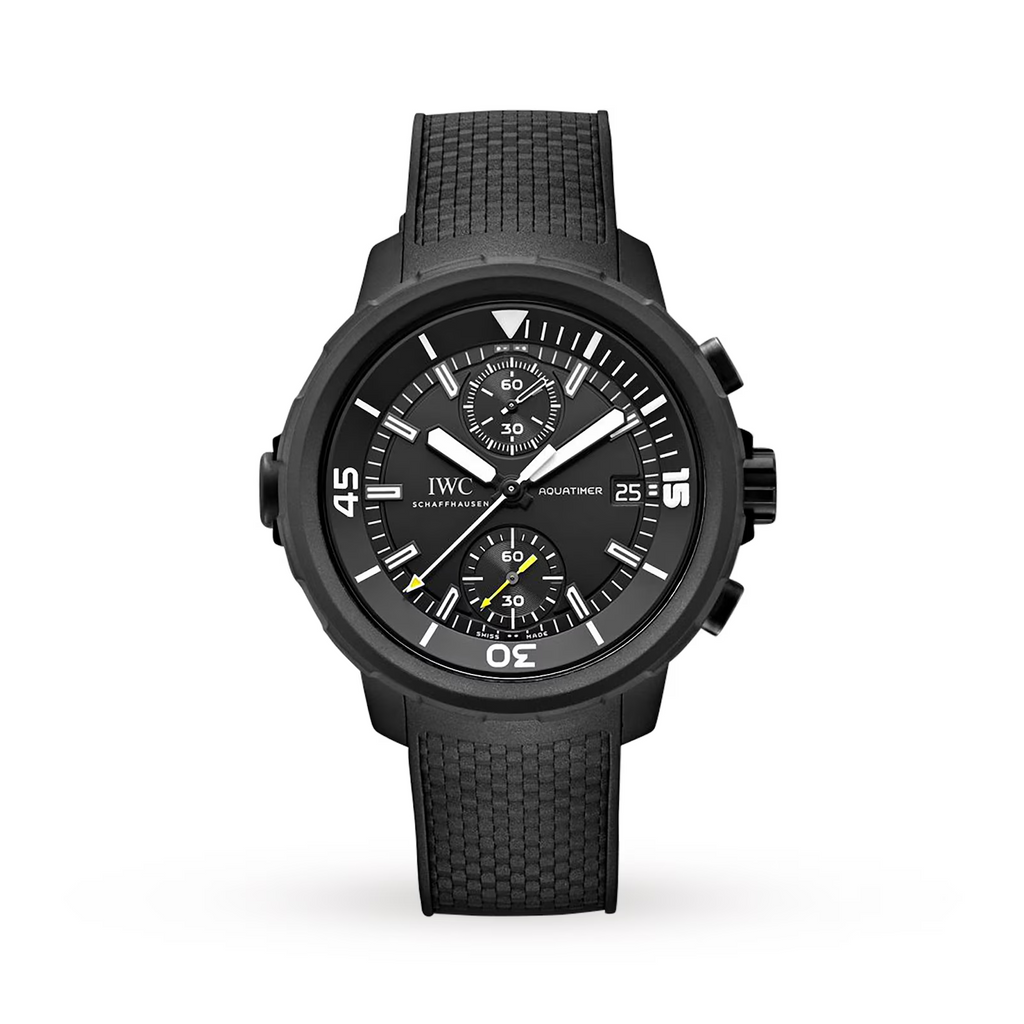 Montre pour homme IWC Aquatimer 'Galapagos Islands' 44 mm - Meilleures montres de plongée de luxe pour hommes des profondeurs (tous budgets) | GRANDGOLDMAN.COM