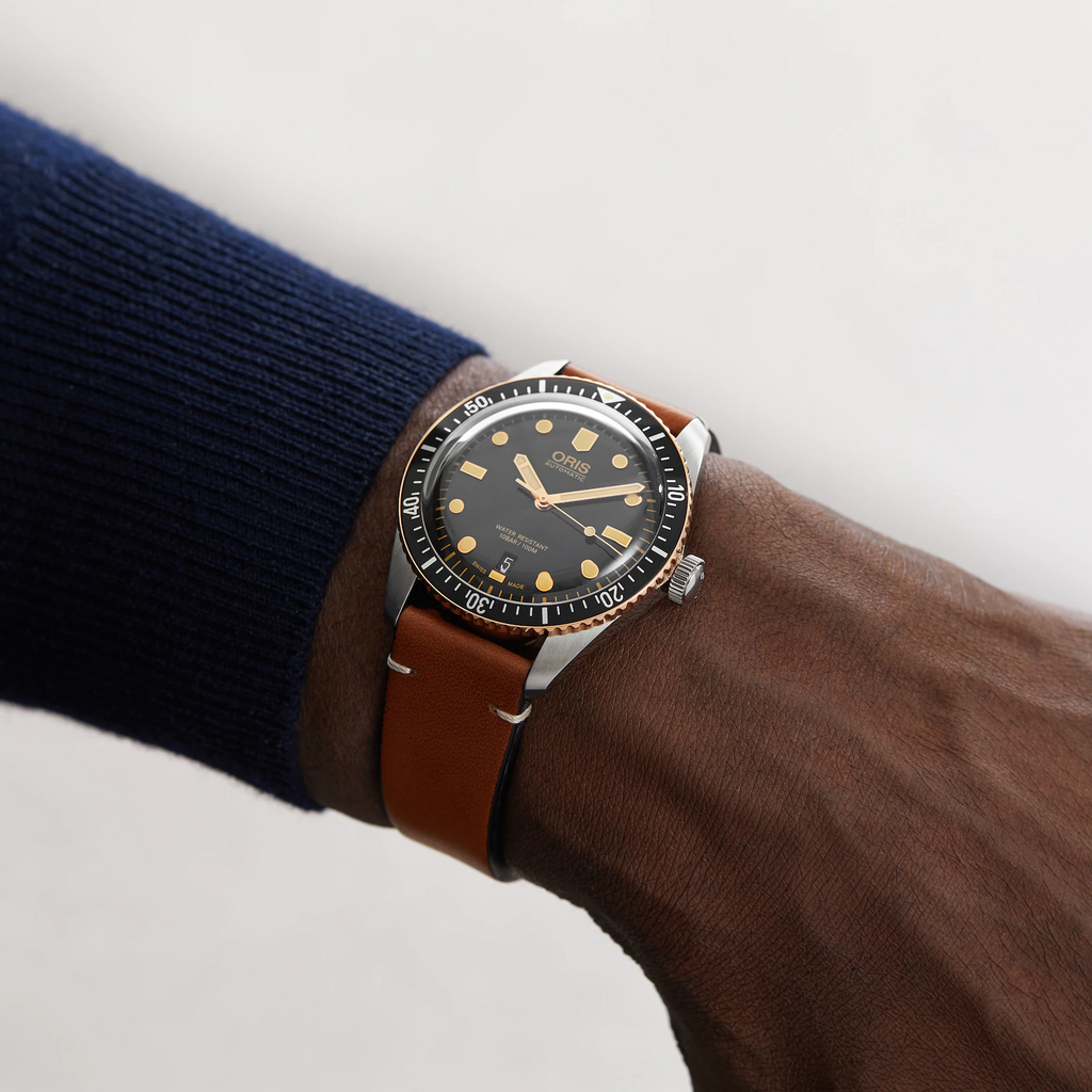 Montre pour homme ORIS Divers Sixty Five 40 mm - Meilleures montres de plongée de luxe pour hommes des profondeurs - GRANDGOLDMAN.COM