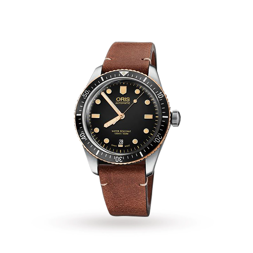 Montre pour homme ORIS Divers Sixty Five 40 mm - Meilleures montres de plongée de luxe pour hommes des profondeurs - GRANDGOLDMAN.COM