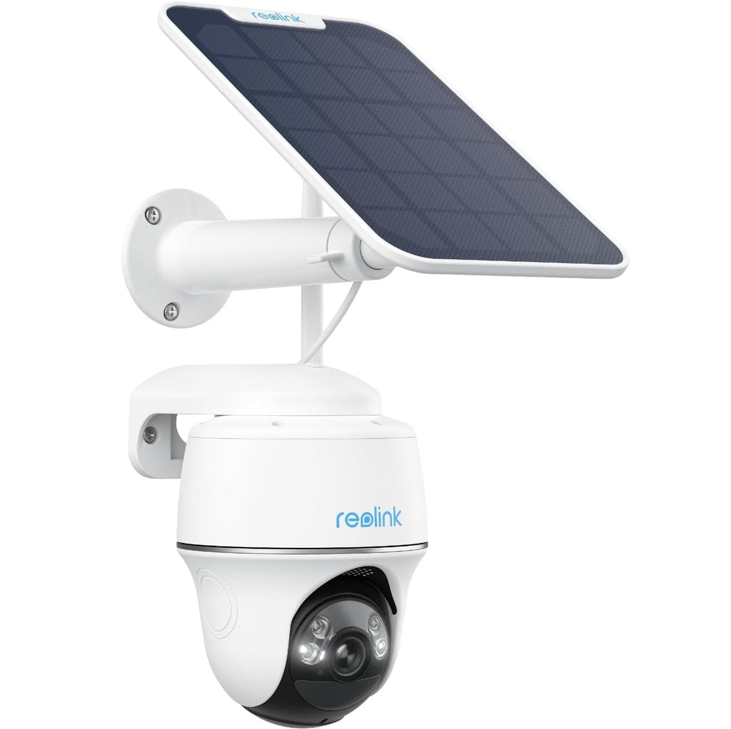REOLINK Argus PT Smart 2K - Meilleure caméra de sécurité à énergie solaire - GRANDGOLDMAN.COM