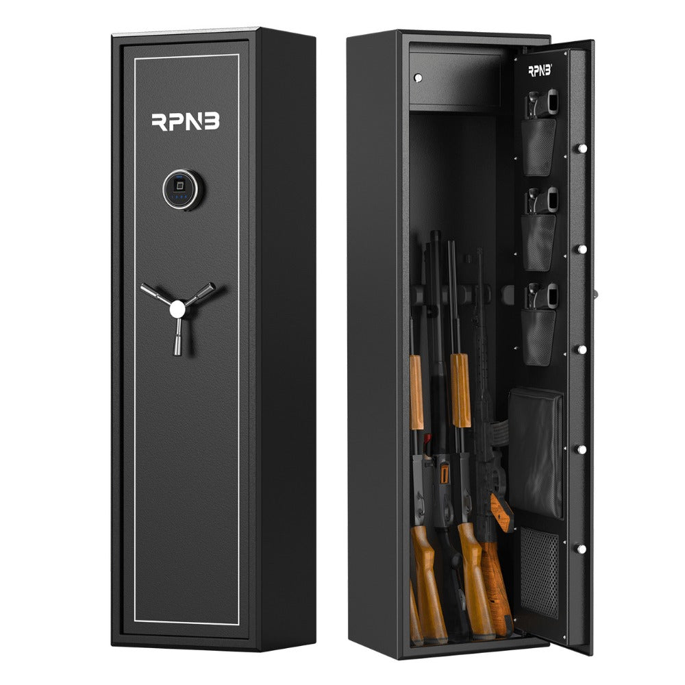 RPNB Biometric RP7FR Rifle Safe - Best Gun Safes for the Money Reviews - GRANDGOLDMAN.COM