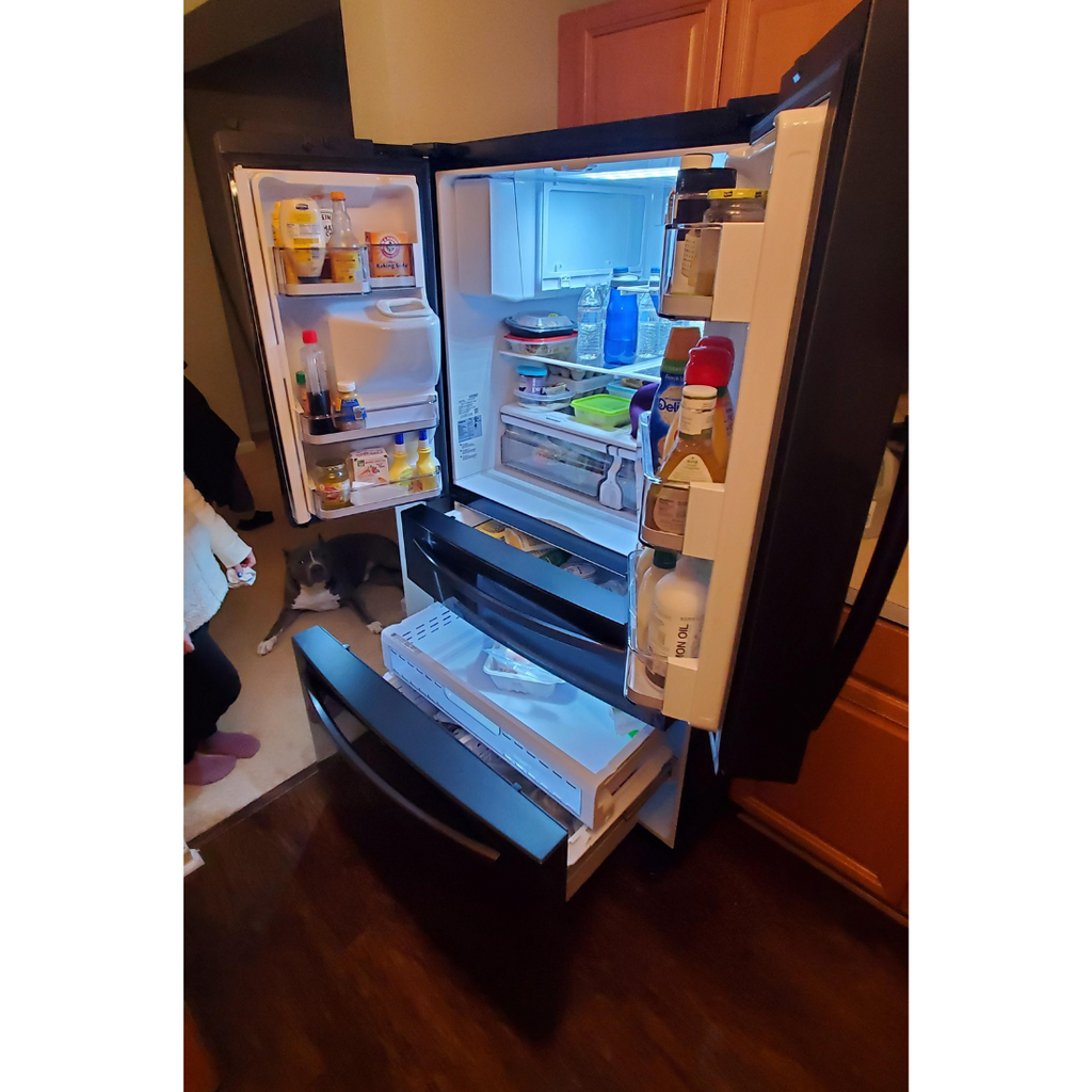 SAMSUNG RF28R7551SG - best smart refrigerator with screen - GRANDGOLDMAN.COM