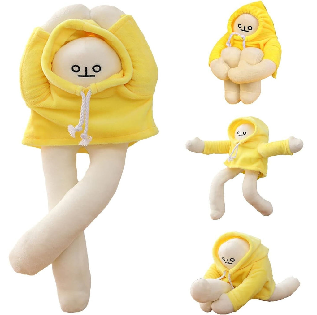 SENCU Plush Banana Man Toy 16 Inch - Best weird gift ideas and stuff on amazon - weird gift website weird gift cards weird gift for friend - grandgoldman.com