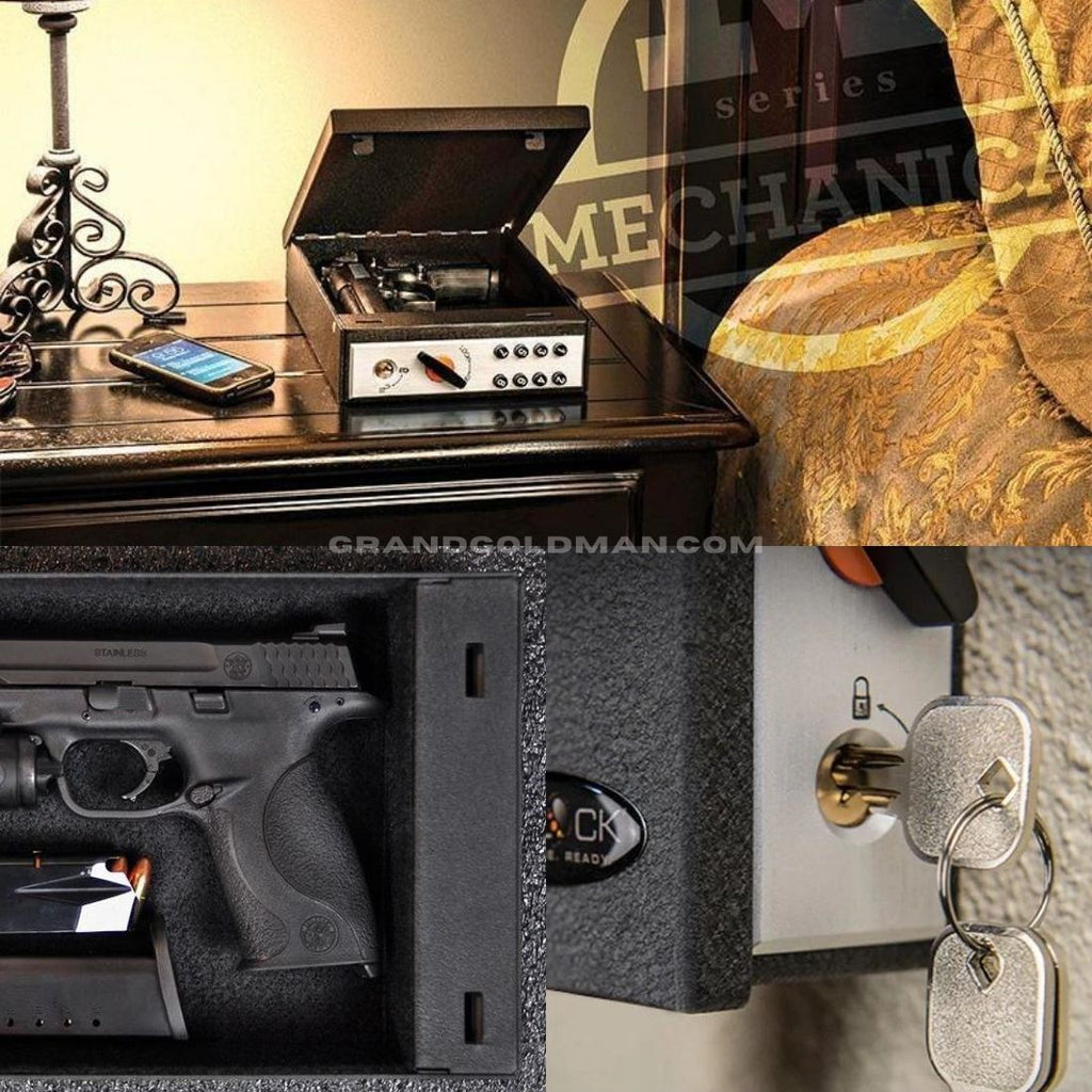 SHOTLOCK Handgun 200M Solo-Vault - Best Gun Safes for the Money Reviews - GRANDGOLDMAN.COM