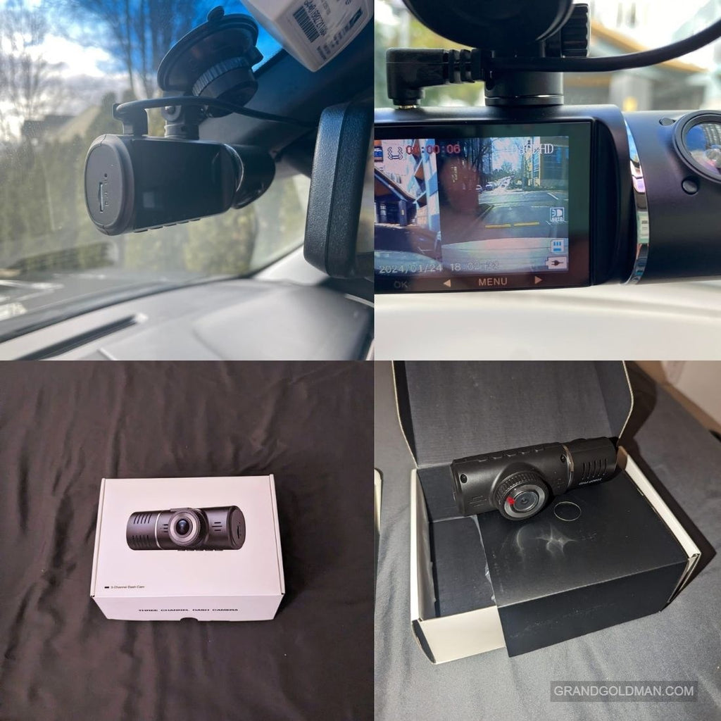 SUVCON Dash Cam 3 - Meilleure caméra de tableau de bord pour les camionneurs - GRANDGOLDMAN.COM