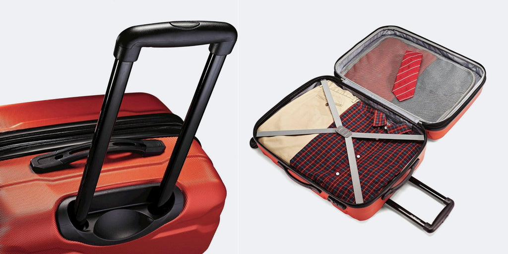 Samsonite Omni PC Hardside Expandable Luggage with Spinner Wheels (2)