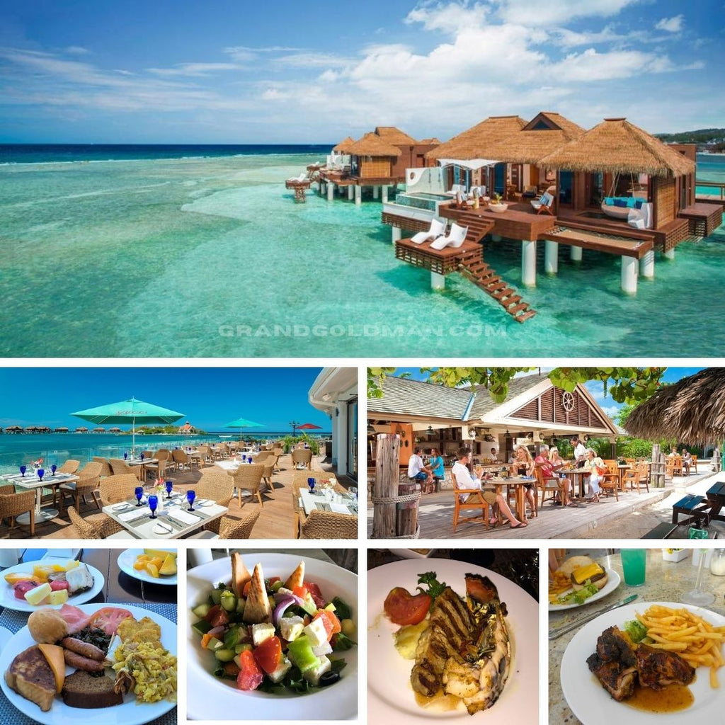 Sandals Royal Caribbean Resort and Private Island - Meilleure cuisine des complexes hôteliers tout compris en Jamaïque - GRANDGOLDMAN.COM