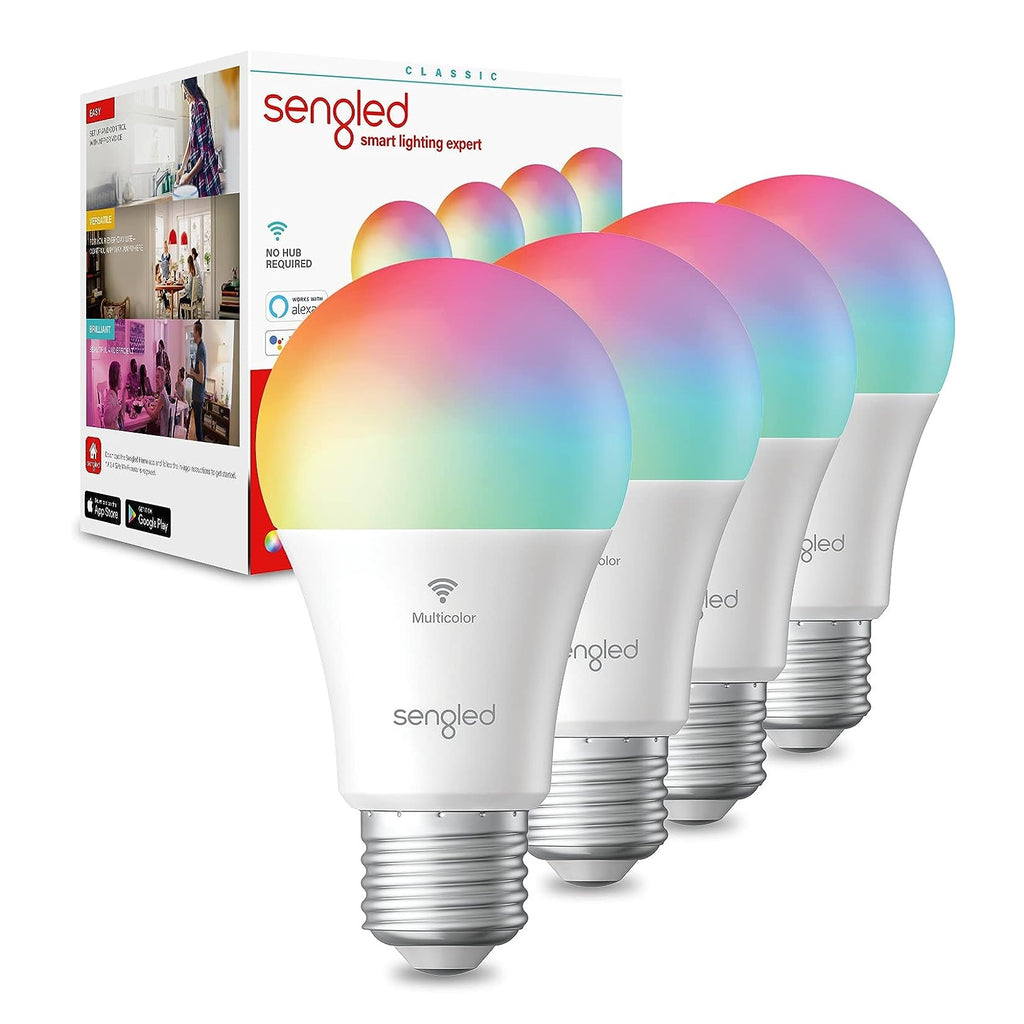 SENGLED 4 Pack - Best smart light bulbs for alexa on Amazon - grandgoldman.com