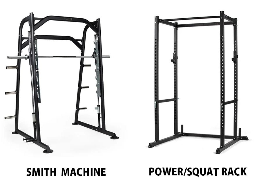 Smith Machine vs Power/Squat Rack: The Key Differences - GRANDGOLDMAN.COM