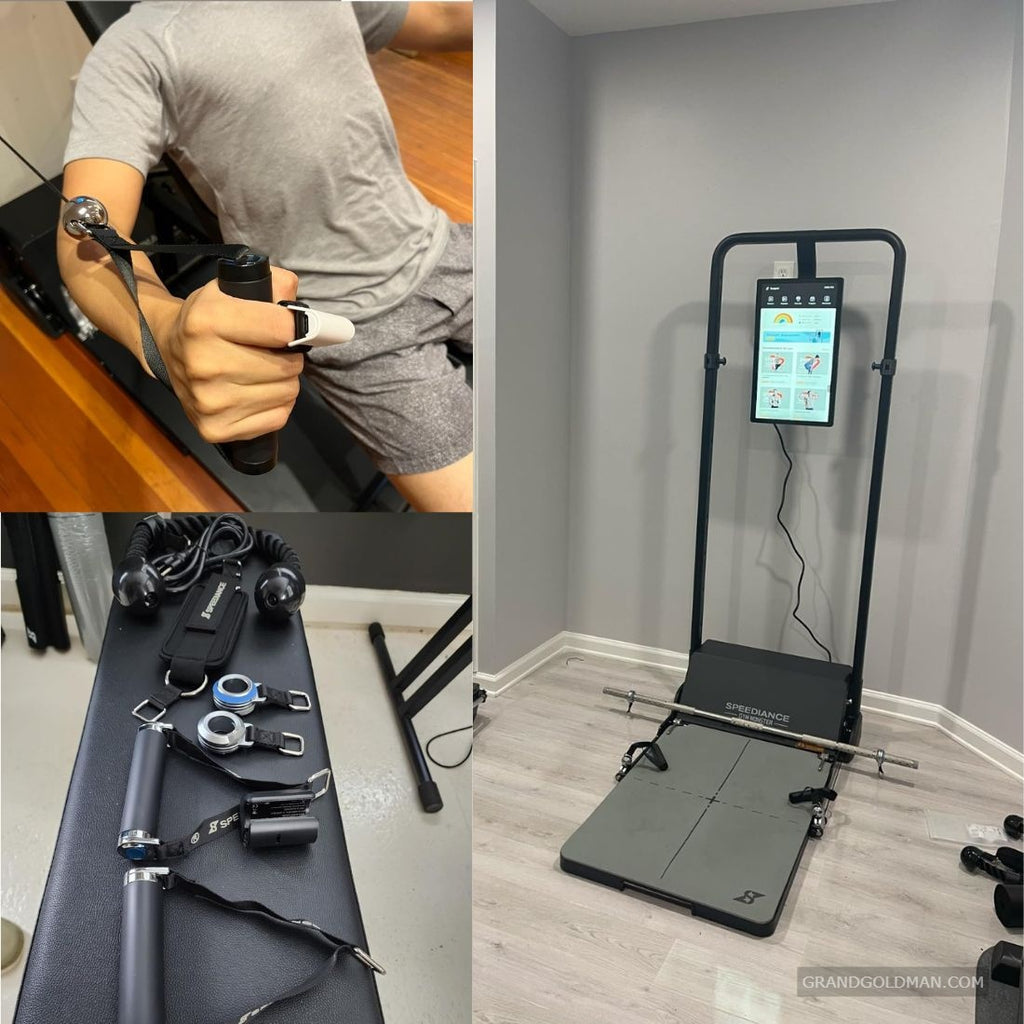 Speediance All-in-One Smart Home Gym, Smart Fitness Trainer Equipment, Total Body Resistance Training Machine, Strength Training Machine - Best Cable Machine for Home Gyms - grandgoldman.com