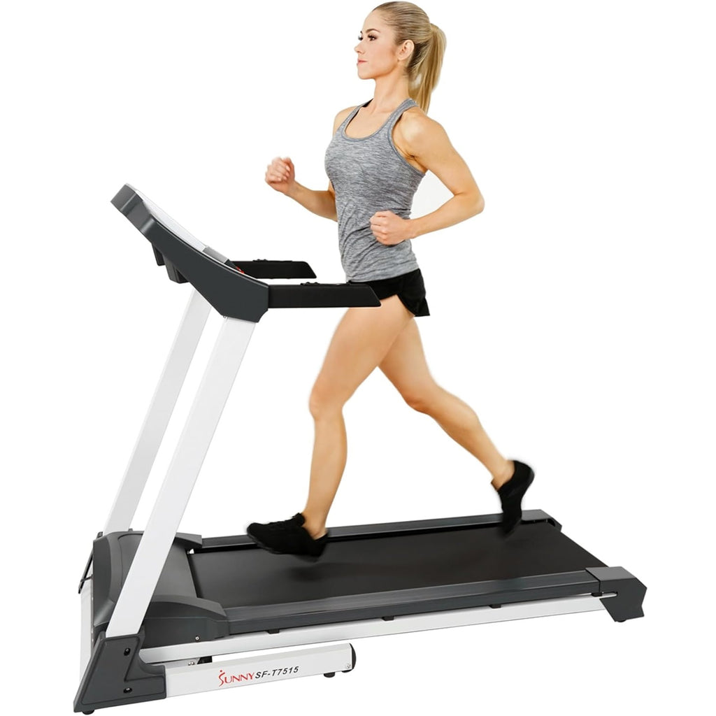 Sunny Health & Fitness Premium Treadmill with Auto Incline - Best Treadmills for Home Gym Reviews - grandgoldman.com