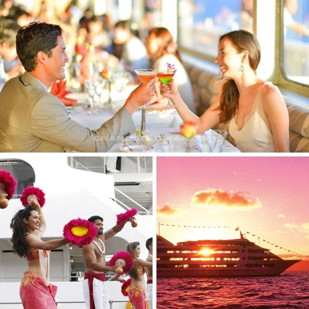 Sunset Dinner Cruise with Polynesian Show - Best Things to Do in OAHU for couples Hawaii - grandgoldman.com