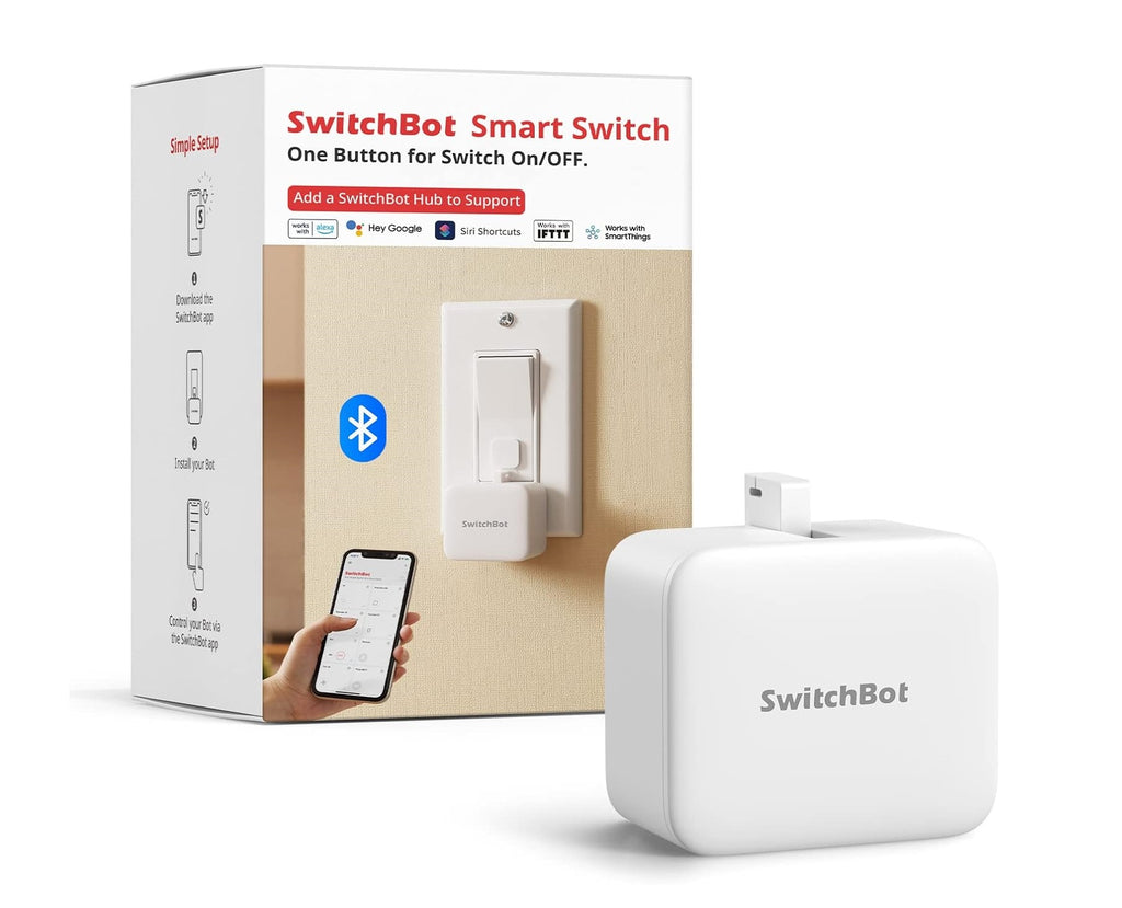 SwitchBot Smart Switch Button Pusher - Best Smart Switches for Alexa Seamless Pairing (Reviews) - grandgoldman.com