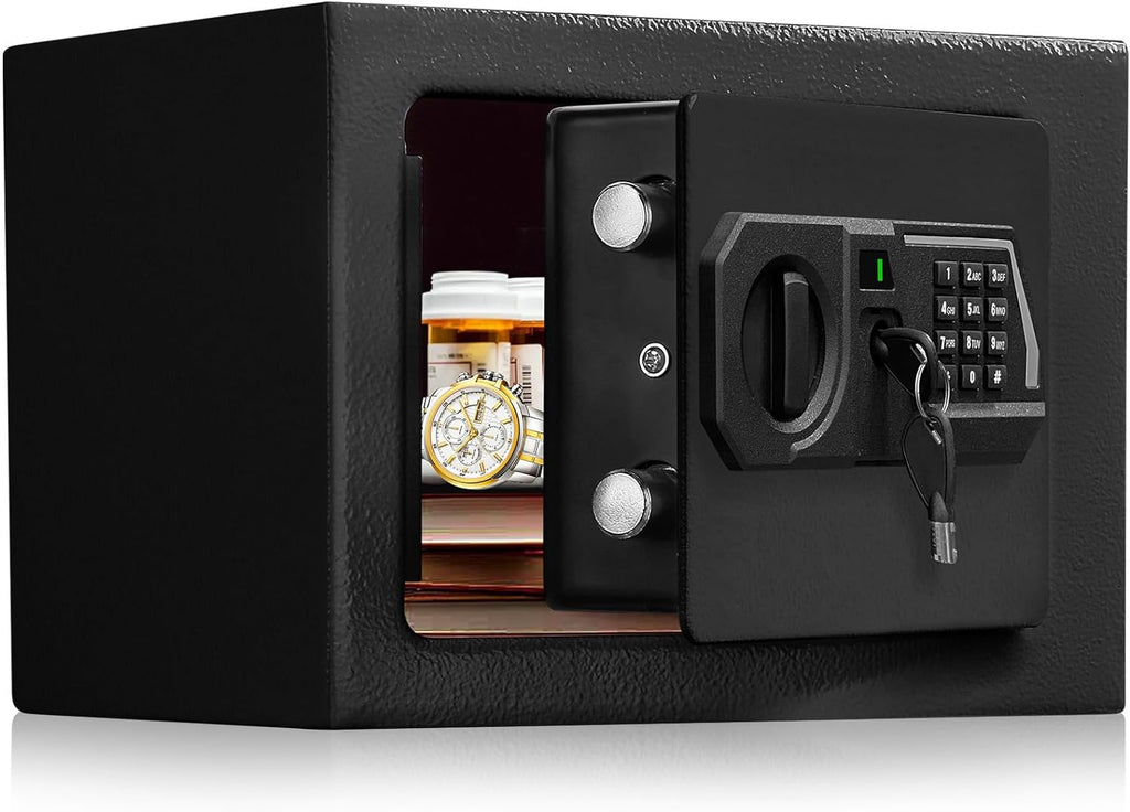 TOTOY Small Personal Safe Box - Best Safes for Home Honest Reviews - GRANDGOLDMAN.COM