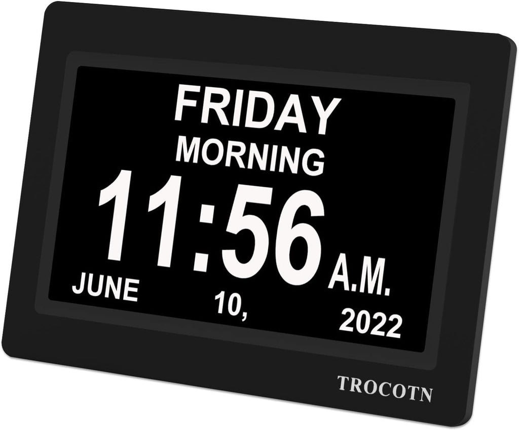 TROCOTN 7 Inches - Best Digital Wall Calendars for Seniors and Families (Tested) - GRANDGOLDMAN.COM