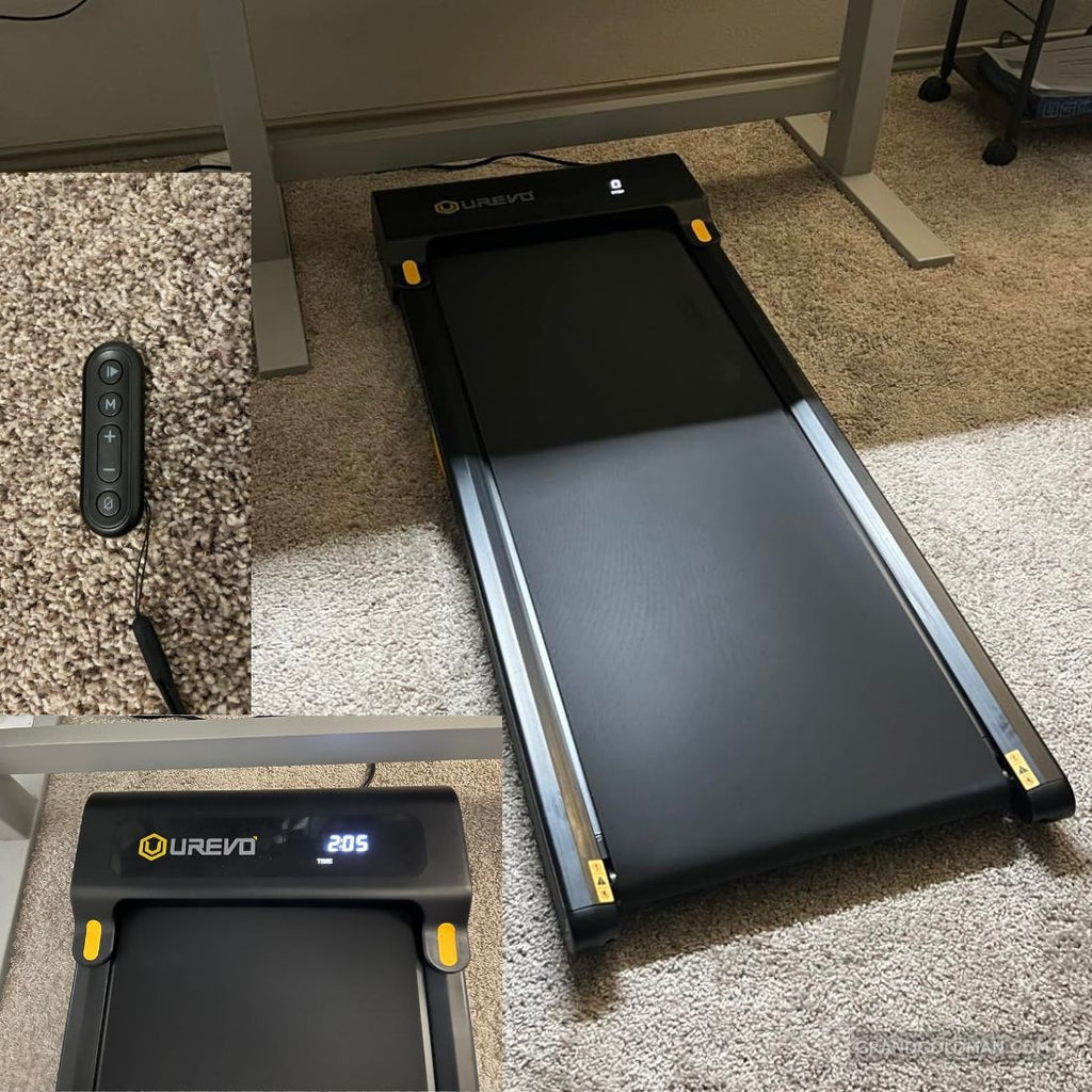 Tapis roulant UREVO sous le bureau, tapis de marche - Avis sur les meilleurs tapis roulants pour la salle de sport à domicile - grandgoldman.com