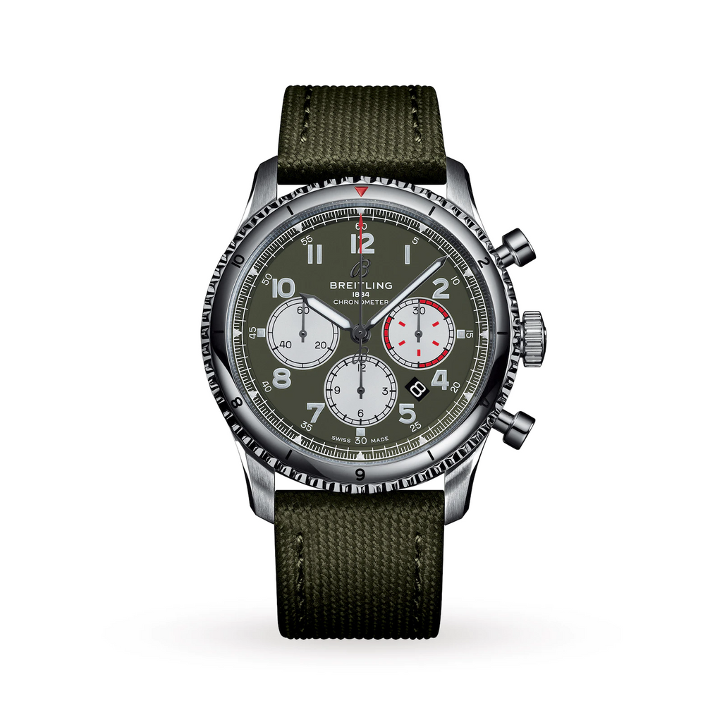 BREITLING Aviator 8 B01 Chronographe 43 mm - Meilleures montres de plongée de luxe pour hommes des profondeurs (tous budgets) | GRANDGOLDMAN.COM