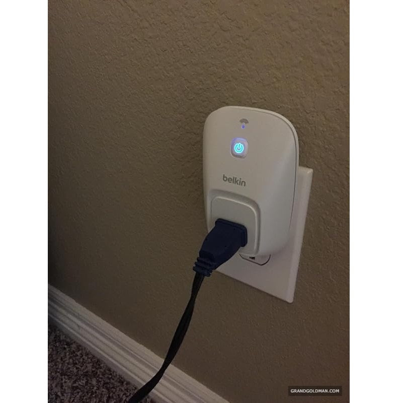 WeMo Switch Smart Plug, Works with Alexa (2)  - best smart plugs - grandgoldman.com