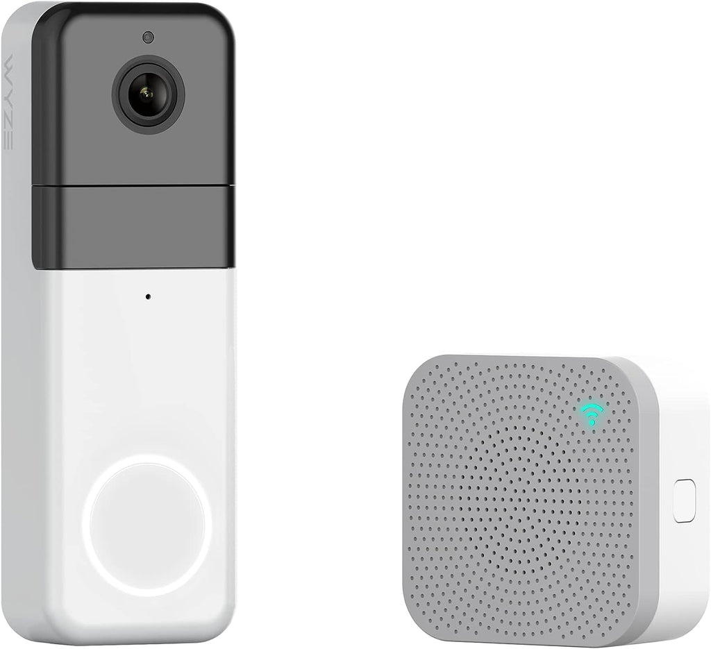 Wyze Wireless Video Doorbell Pro (Chime Included), 1440 HD Video, 11 Aspect Ratio 11 Head-to-Toe View, 2-Way Audio, Night Vision - Best Doorbell Camera for Apartments Amazon (Renters Reviews) / BEST VIDEO DOORBELS  grandgoldman.com