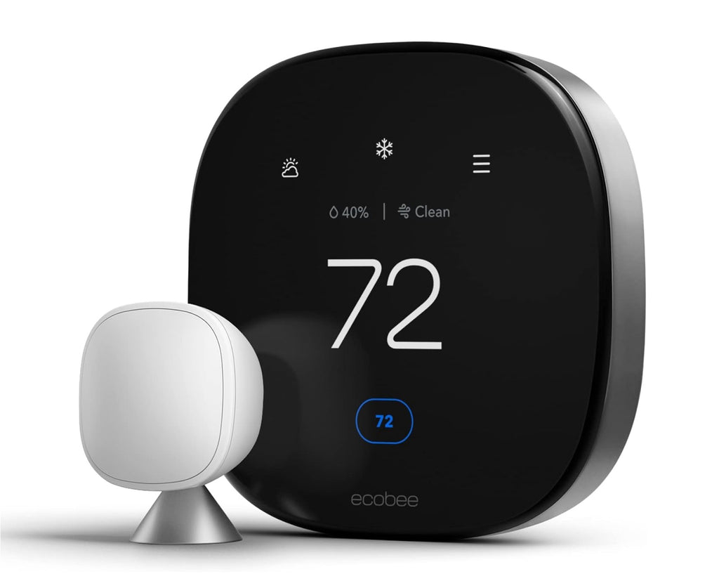 ecobee New Smart Thermostat Premium with Smart Sensor and Air Quality Monitor - best smart thermostat - grandgoldman.com