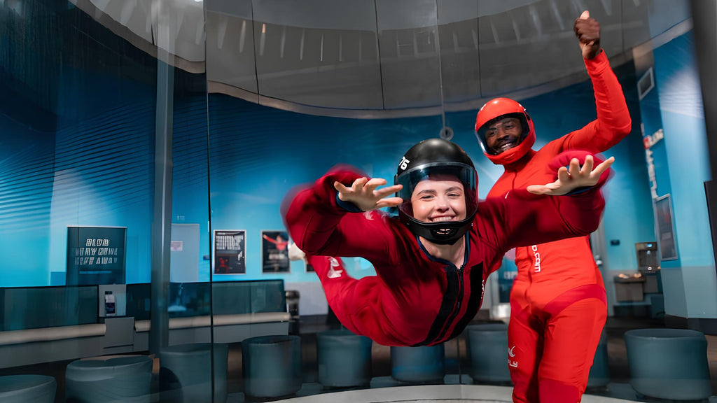 Two Flight Indoor Skydiving Experience: Best for Daredevils - Best indoor things to do chicago - GRANDGOLDMAN.COM