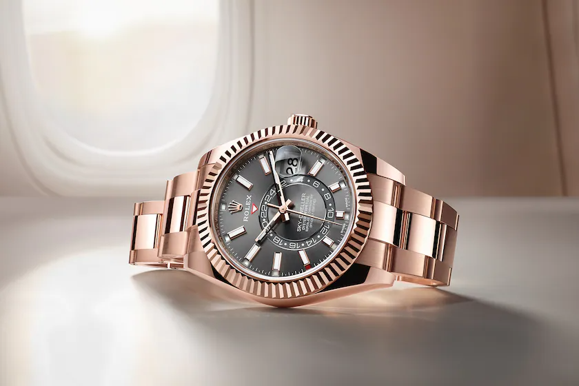 Rolex Sky-Dweller de couleur Everose - Les meilleures montres Rolex dans lesquelles investir pour 2023 - PARADIS FISCAL - TAXHVN.COM