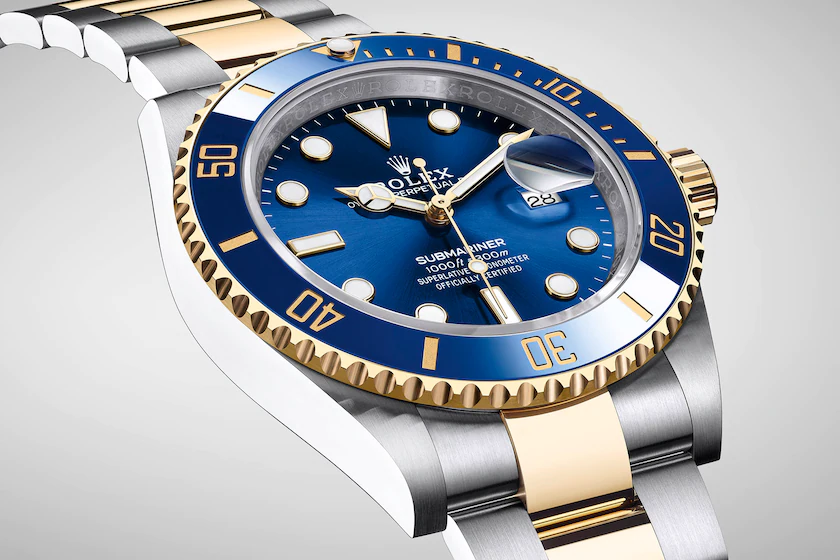 La Rolex Submariner en bleu et or - Les meilleures montres Rolex dans lesquelles investir pour 2023 - PARADIS FISCAL - TAXHVN.COM