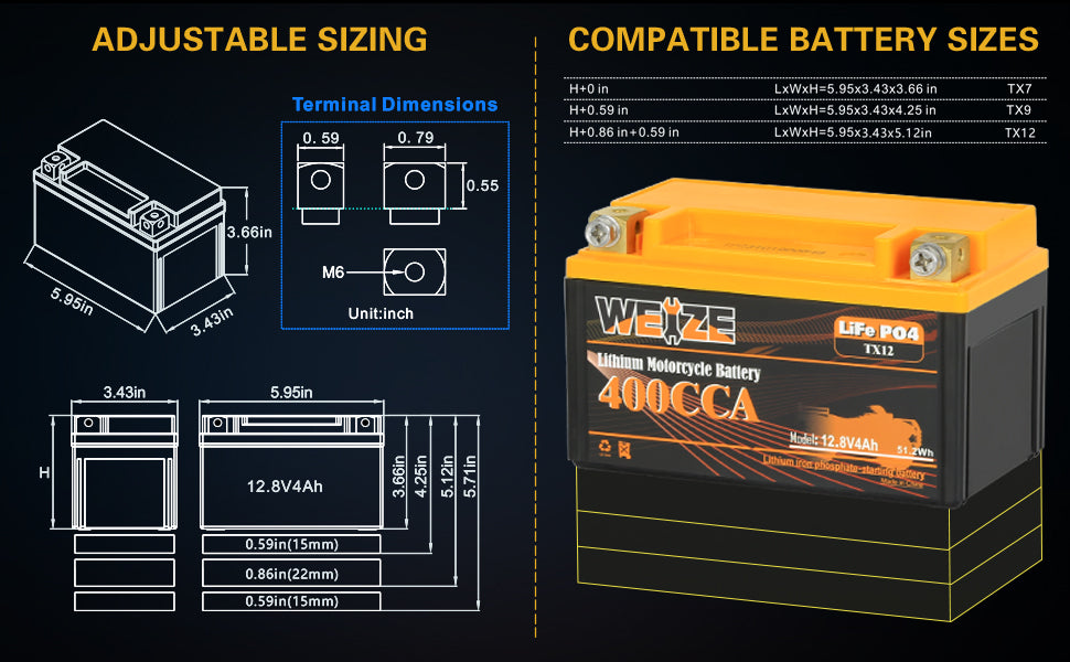 Motorcycle Battery