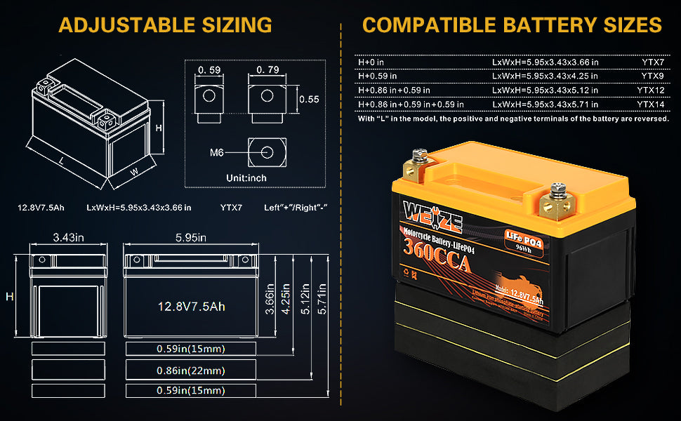 Motorcycle Battery