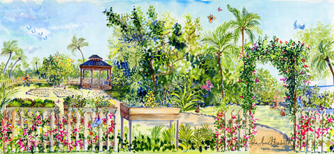 lydia-marie-elizabeth-watercolor-for-the-hanley-foundation-campus-palm-beach-florida