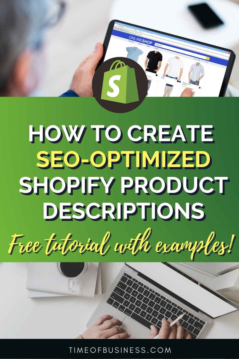 How to create seo-optimized shopify product descriptions