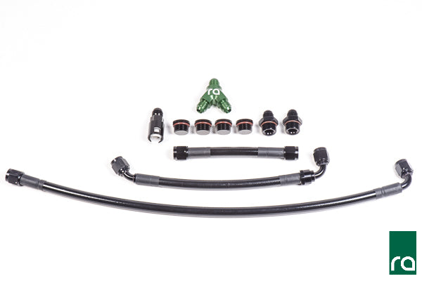 Radium Fuel Rail Plumbing Kit, Subaru EJ, Parallel - Garage 7