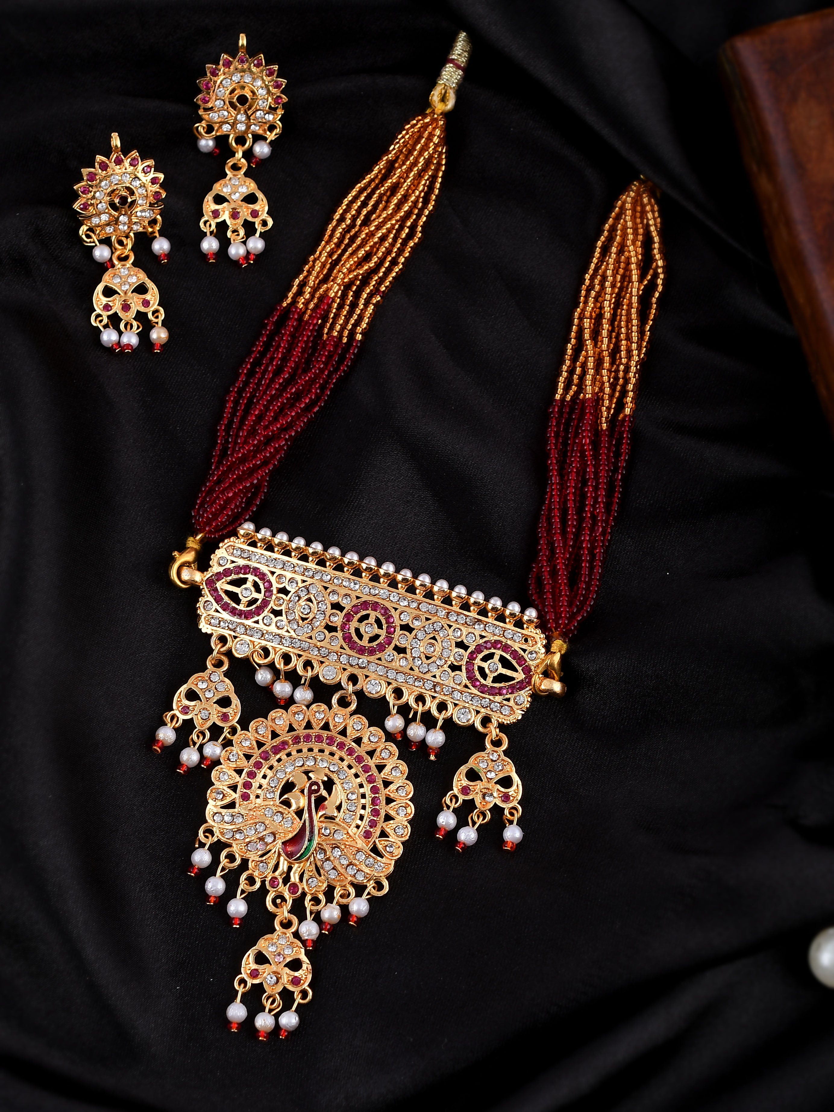 laxmi necklace designs