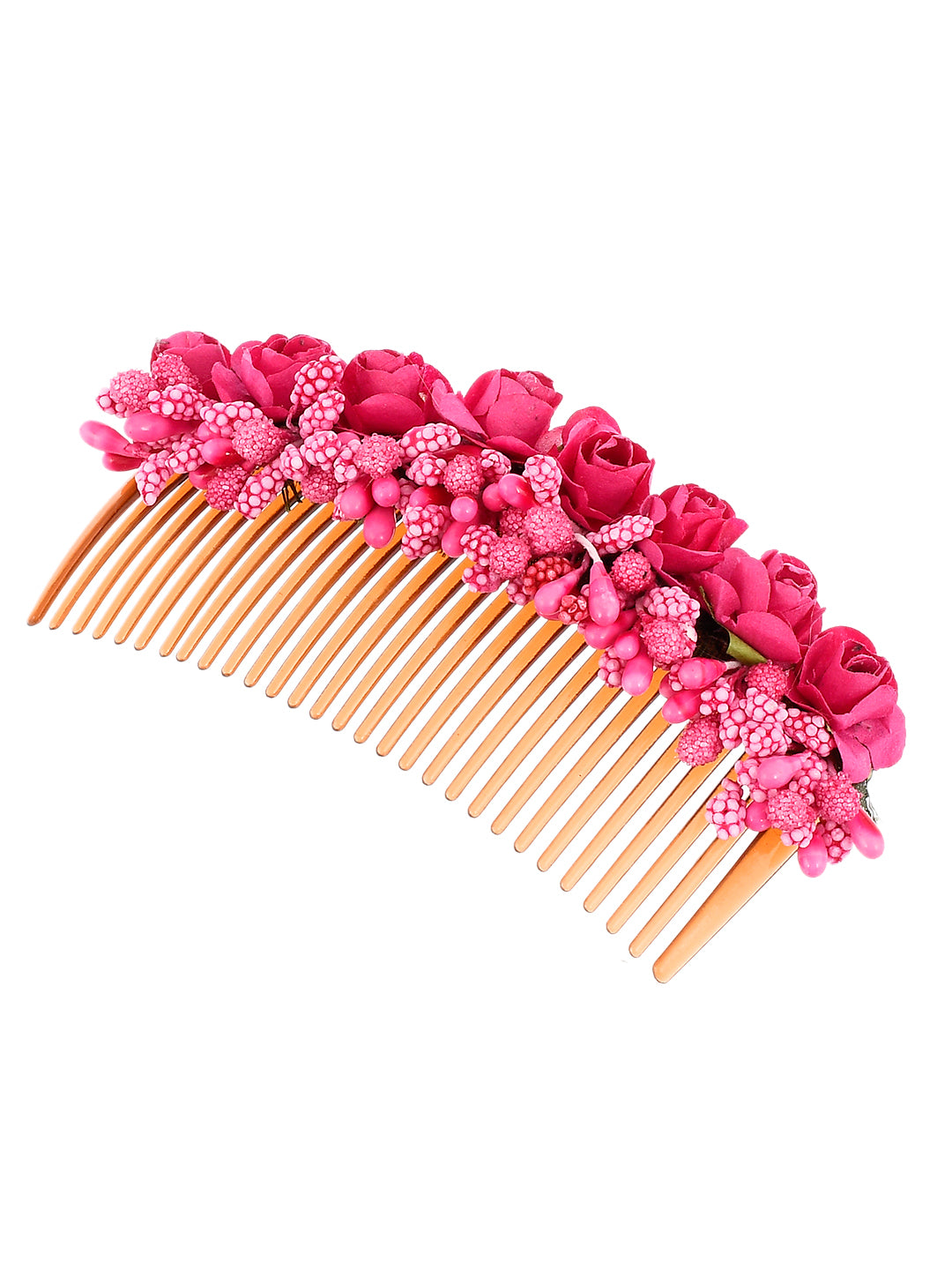 Pink Floral Japanese Hair Accessories Hana Kanzashi  Silvermerc Designs