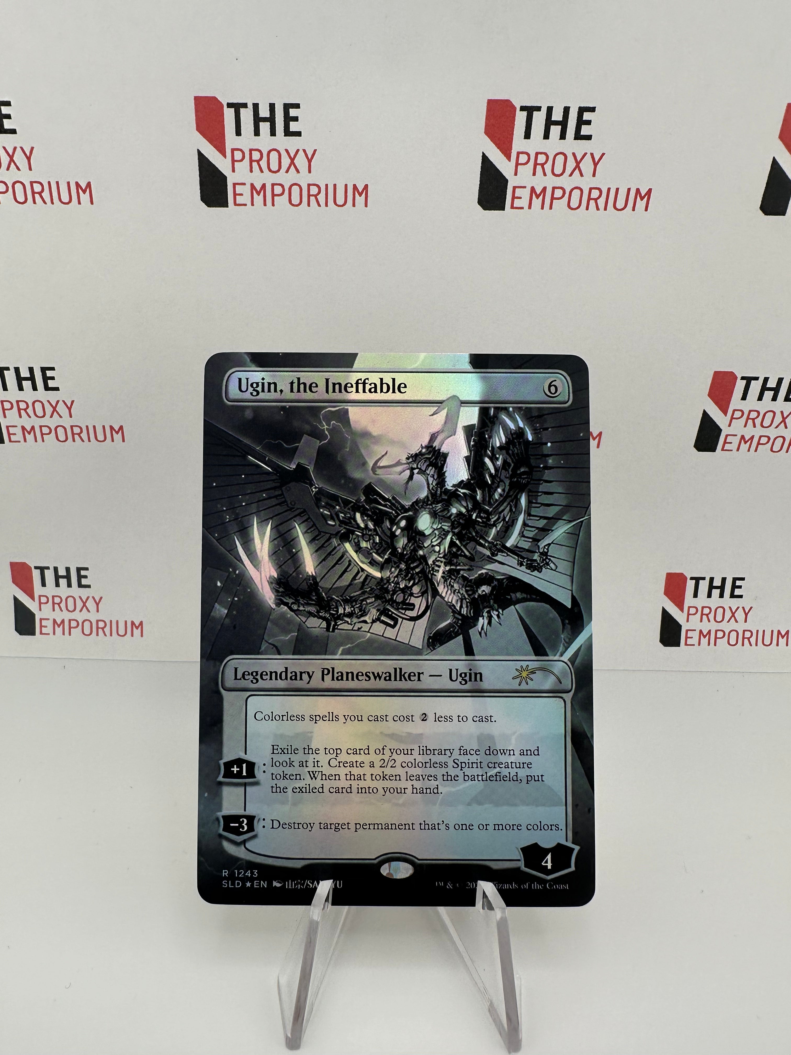 Ugin, the Ineffable (FOIL, Borderless) - Secret Lair Drop - Magic The Gathering Card