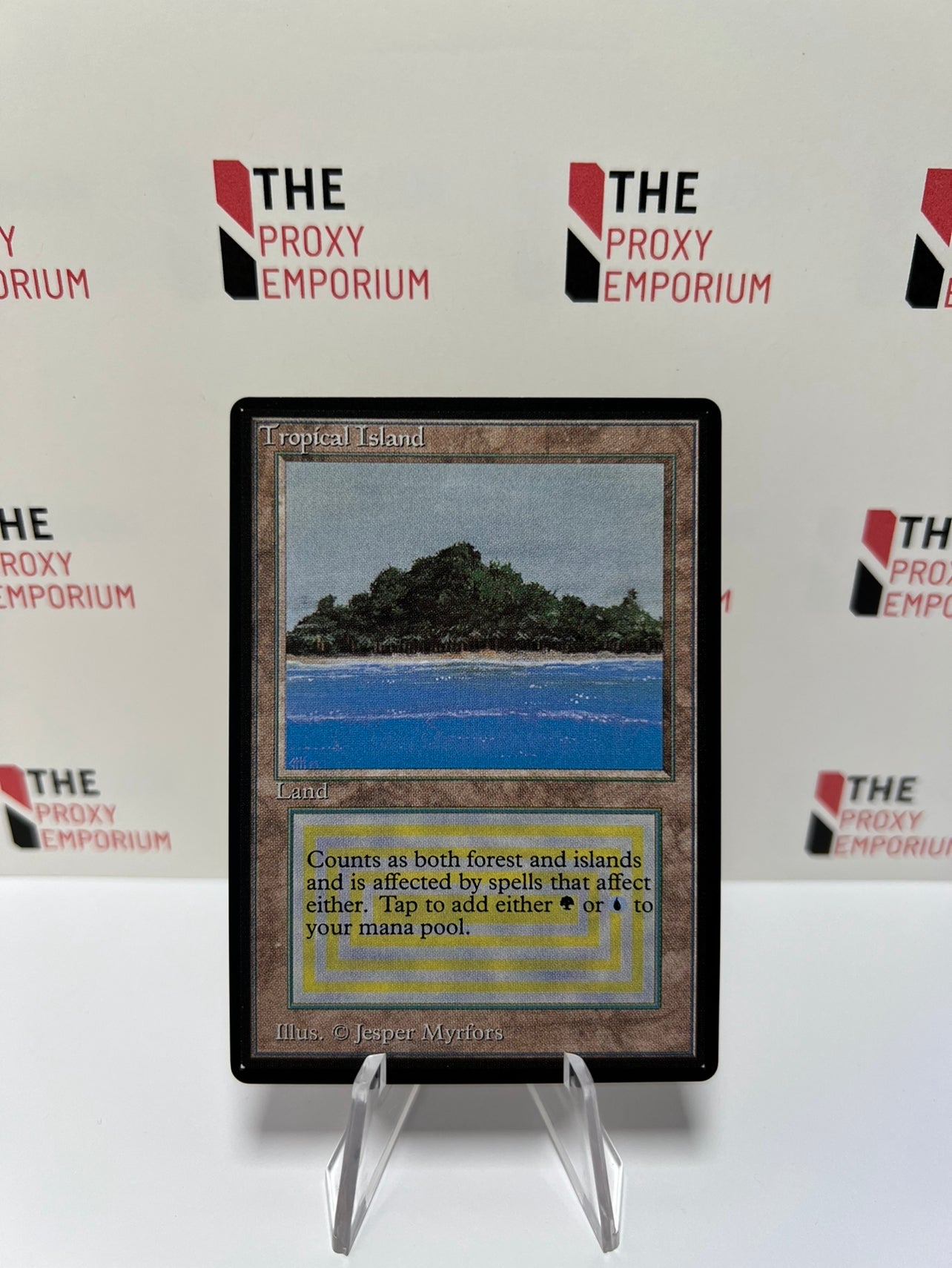 Volcanic Island - Beta - Magic The Gathering Proxy Card – The