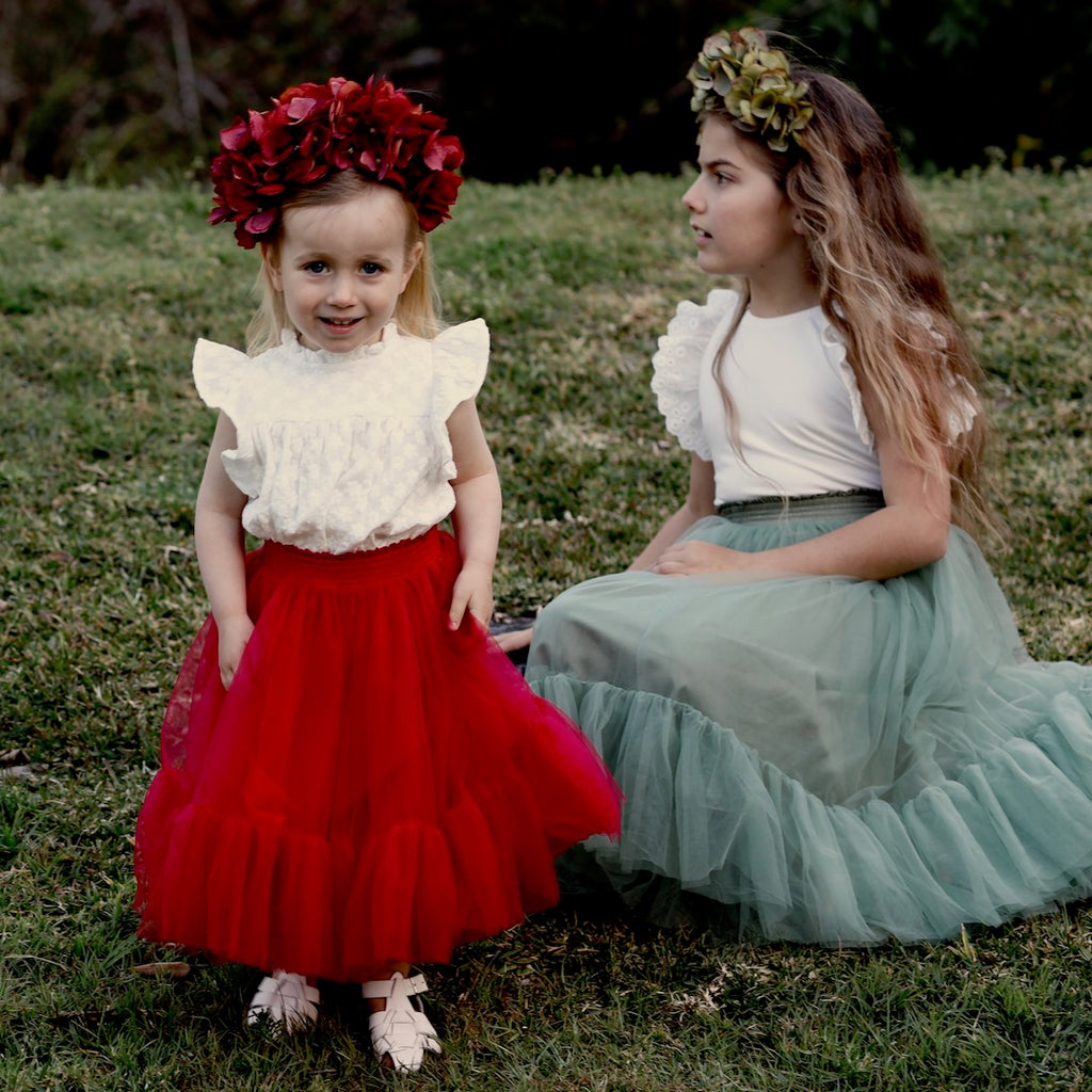 red christmas tutu