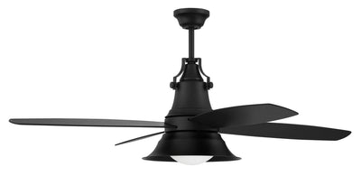 Craftmade - UN52FB4-LED - 52``Ceiling Fan - Union - Flat Black