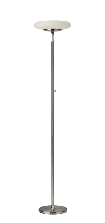 Adesso Home - 3685-22 - LED Torchiere - Hubble - Brushed Steel