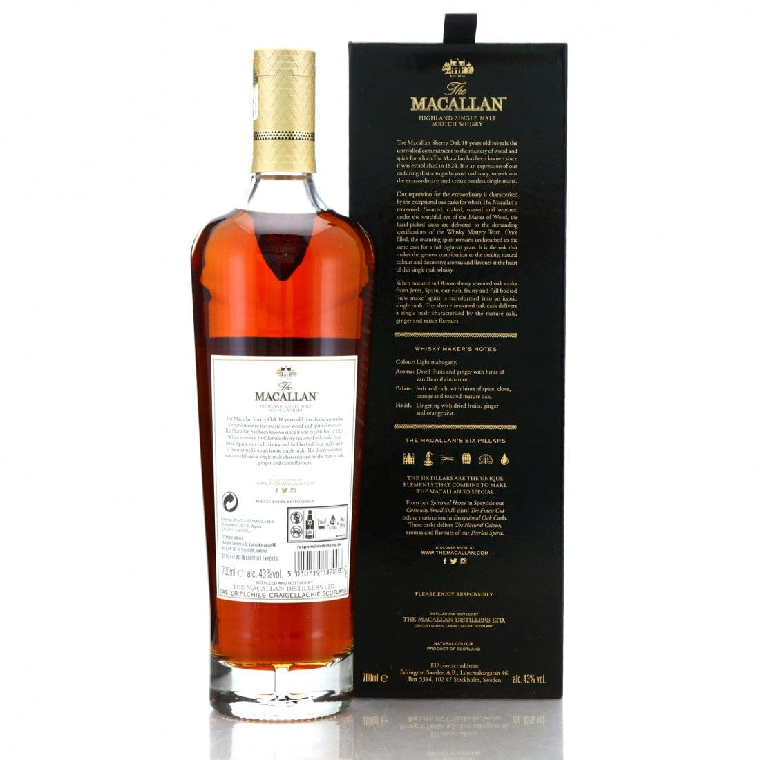 Macallan 18 Year Old Sherry Oak 2021 Release – Whisky Signature