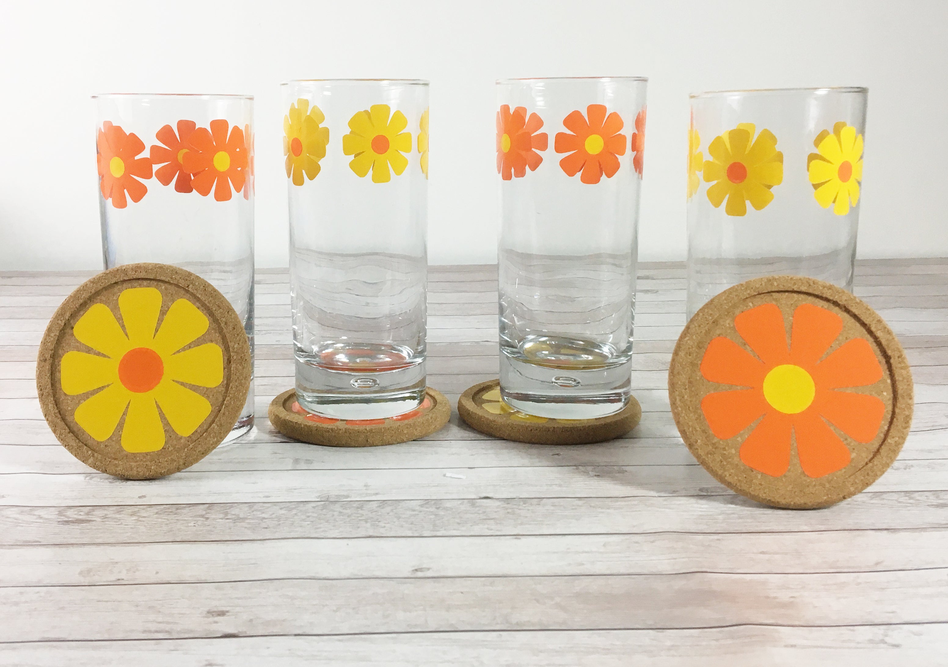 juice glasses