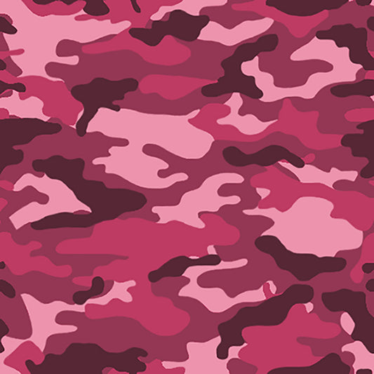 Printed Pattern HTV - #052 Pink Camo