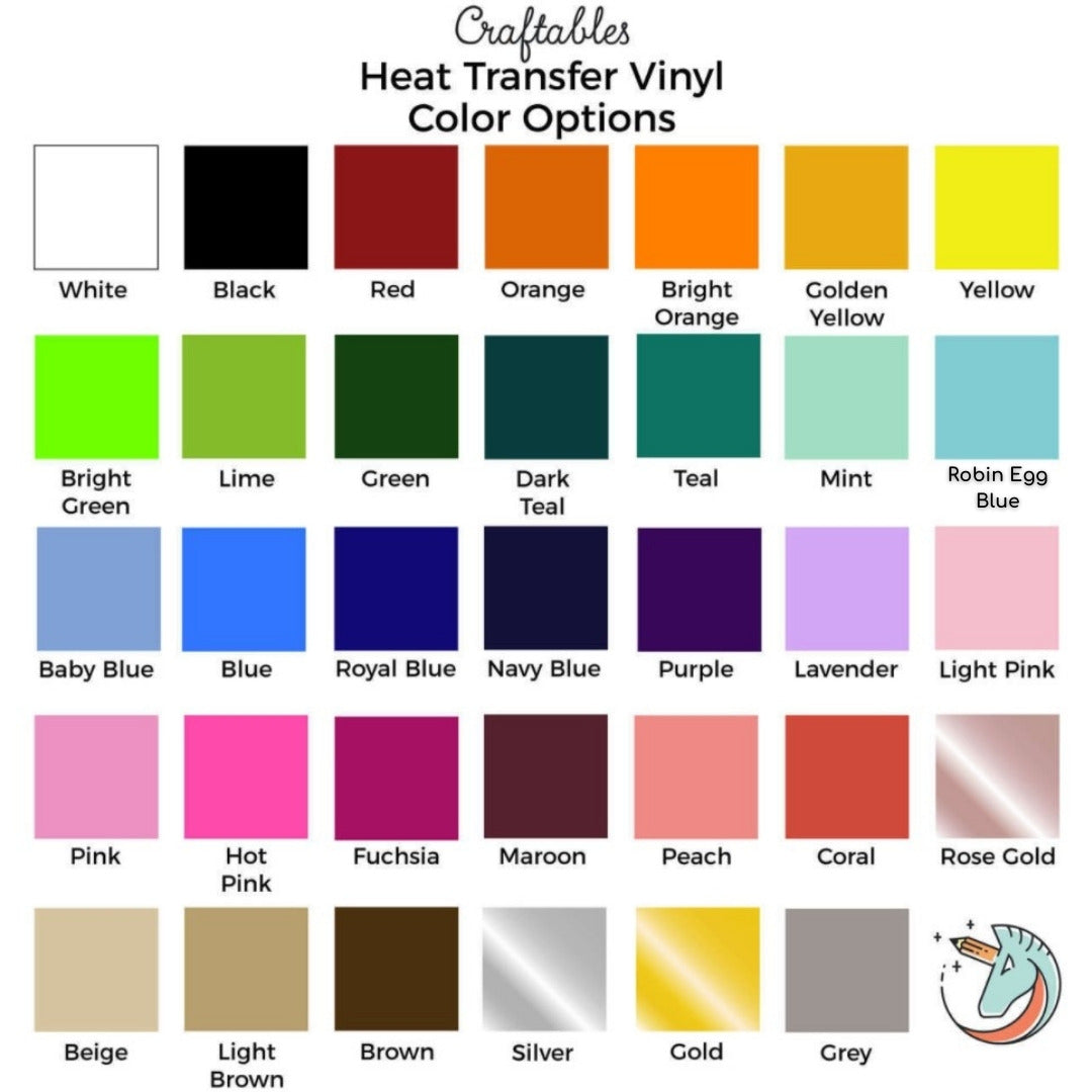 White Heat Transfer Vinyl Rolls By Craftables – shopcraftables